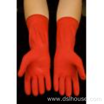 CE ISO Latex cleaning gloves, Rubber cleaning gloves